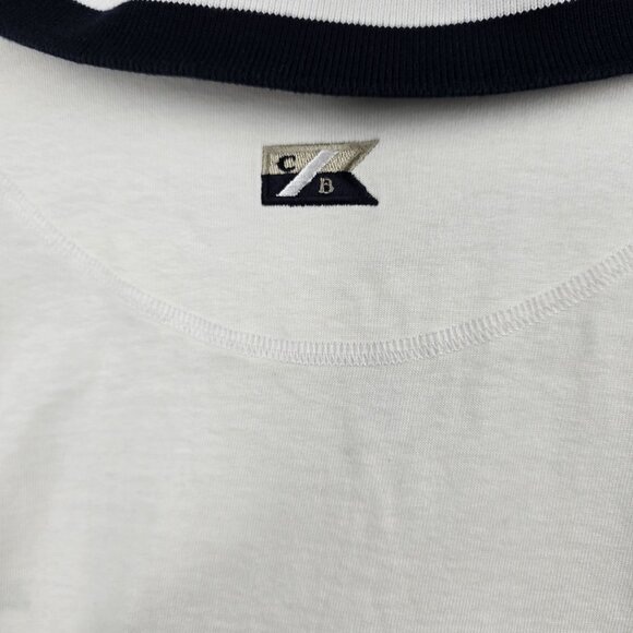 Cutter & Buck XL Mens Polo Shirt White American Star Logo Lightweight Cotton - Picture 4 of 11